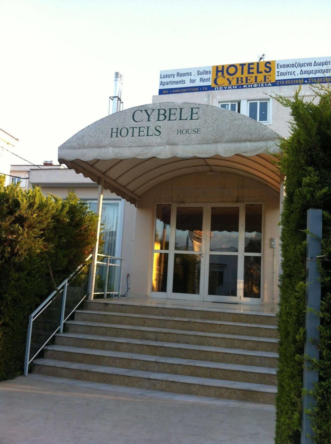 Hotel Cybele Pefki Athene Buitenkant foto